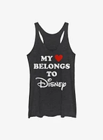 Disney Classic I Heart Womens Tank Top