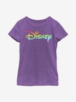 Disney Classic Rainbow Fill Youth Girls T-Shirt