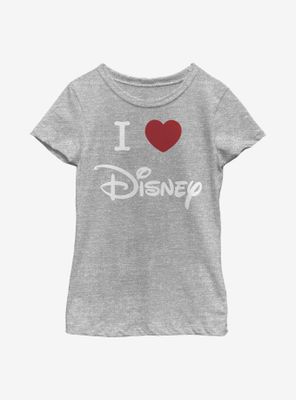 Disney Classic I Heart Youth Girls T-Shirt