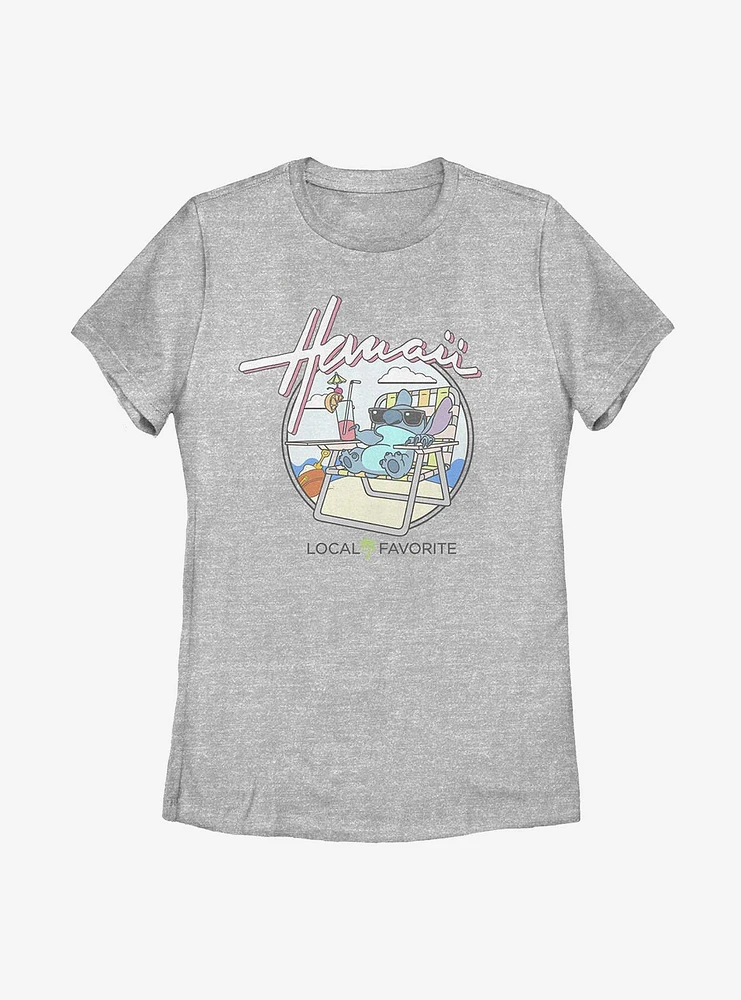 Disney Lilo And Stitch Local Favorite Womens T-Shirt