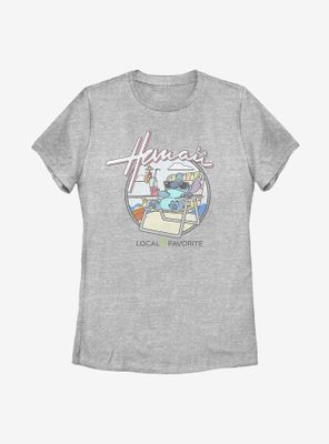 Disney Lilo And Stitch Local Favorite Womens T-Shirt