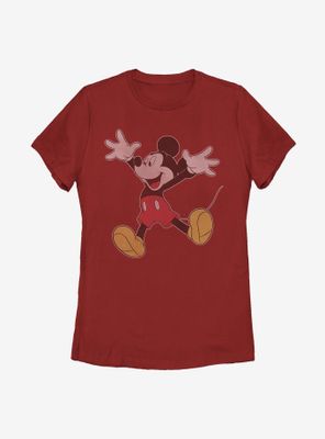 Disney Mickey Mouse Jump Womens T-Shirt