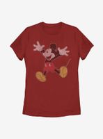 Disney Mickey Mouse Jump Womens T-Shirt
