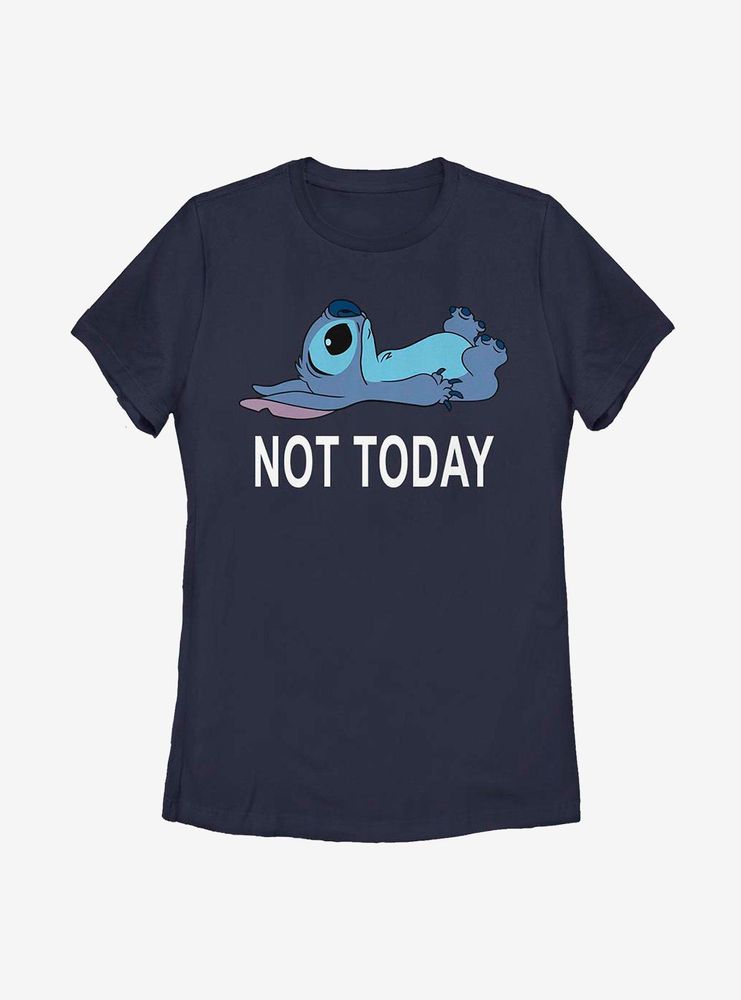 Disney Lilo And Stitch Not Today Womens T-Shirt
