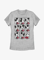 Disney Mickey Mouse Mood Womens T-Shirt