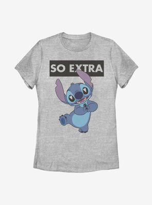 Disney Lilo And Stitch So Extra Womens T-Shirt