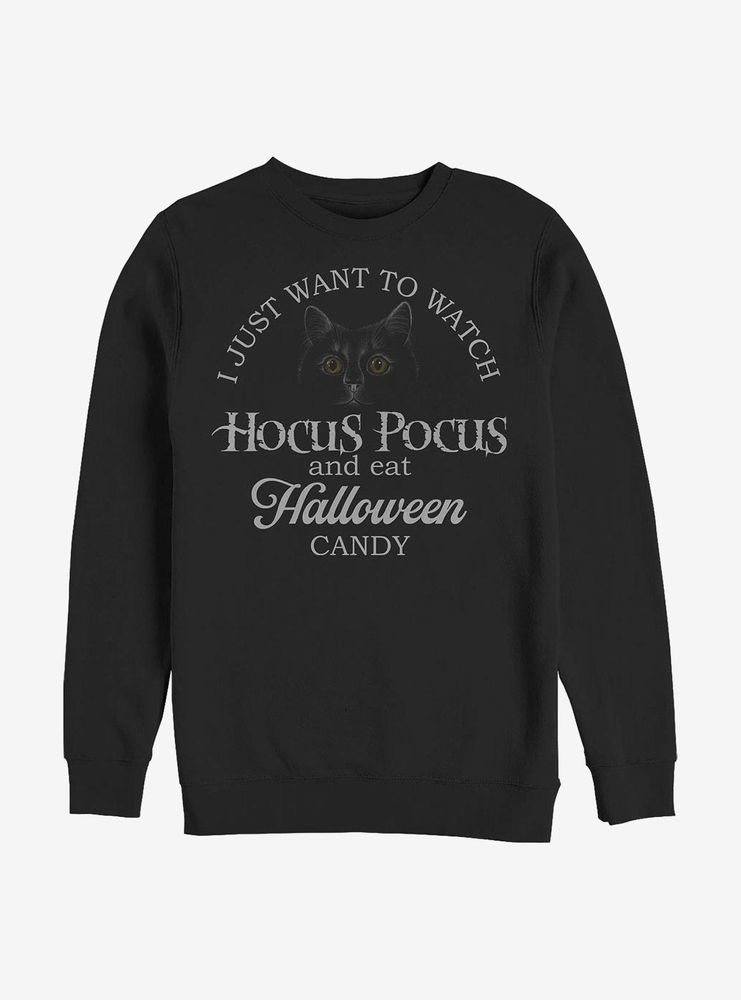 Disney Hocus Pocus Halloween Candy Rather Be Sweatshirt