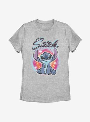 Disney Lilo And Stitch Airbrush Womens T-Shirt