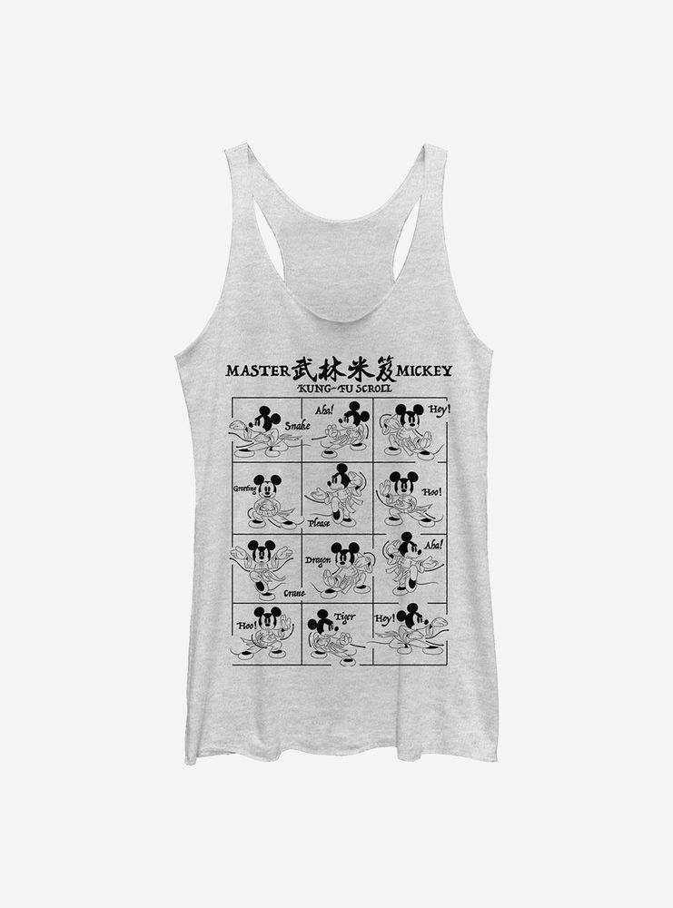 Disney Mickey Mouse Kung Fu Womens Tank Top