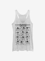 Disney Mickey Mouse Kung Fu Womens Tank Top