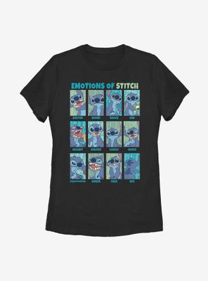 Disney Lilo And Stitch Emotion Womens T-Shirt