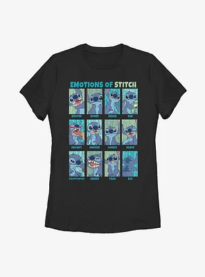 Disney Lilo And Stitch Emotion Womens T-Shirt