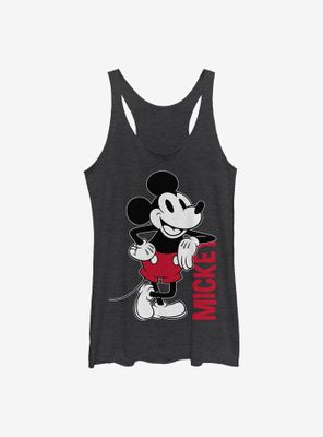 Disney Mickey Mouse Leaning Womens Tank Top