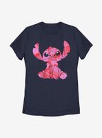 Disney Lilo And Stitch Heart Fill Womens T-Shirt