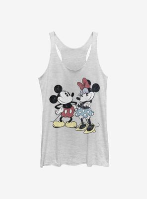 Disney Mickey Mouse Minnie Retro Womens Tank Top