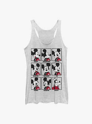 Disney Mickey Mouse Mood Womens Tank Top
