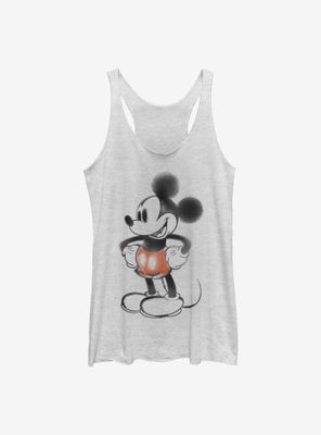 Disney Mickey Mouse Watercolor Womens Tank Top