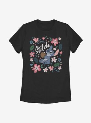 Disney Lilo And Stitch Tropical Womens T-Shirt