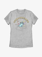 Disney Lilo And Stitch Unbothered Womens T-Shirt
