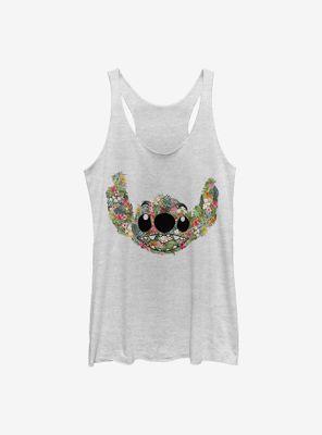 Disney Lilo And Stitch Floral Womens Tank Top