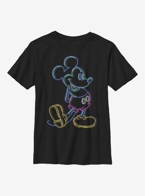 Disney Mickey Mouse Neon Youth T-Shirt