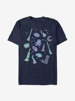 Disney Hocus Pocus Spooky Icons T-Shirt