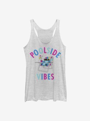 Disney Lilo And Stitch Poolside Vibes Womens Tank Top