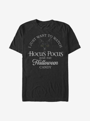 Disney Hocus Pocus Halloween Candy Rather Be T-Shirt