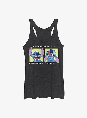 Disney Lilo And Stitch Selfie Womens Tank Top