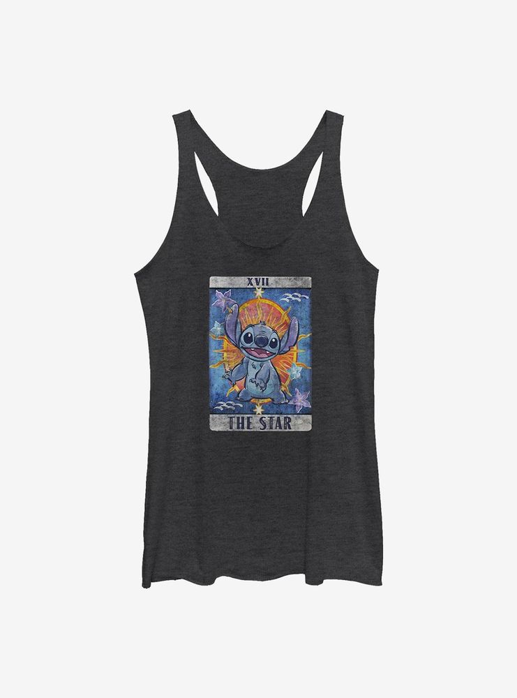 Disney Lilo And Stitch Tarot Womens Tank Top