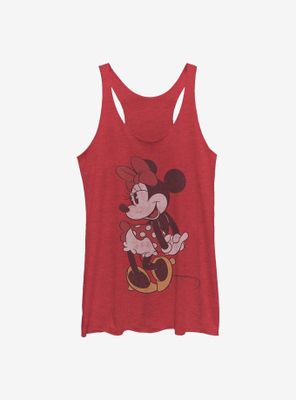Disney Minnie Mouse Classic Vintage Womens Tank Top
