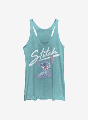 Disney Lilo And Stitch Wink Womens Tank Top