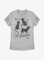 Disney Hocus Pocus Cat Person Womens T-Shirt