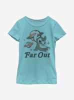 Disney Lilo And Stitch Far Out Youth Girls T-Shirt