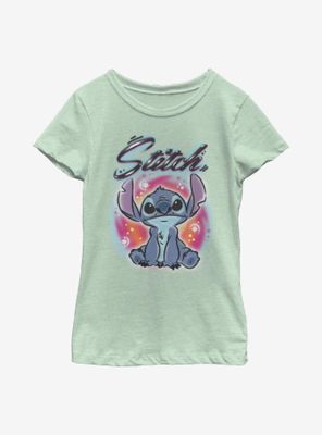 Disney Lilo And Stitch Airbrush Youth Girls T-Shirt