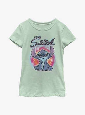 Disney Lilo And Stitch Airbrush Youth Girls T-Shirt