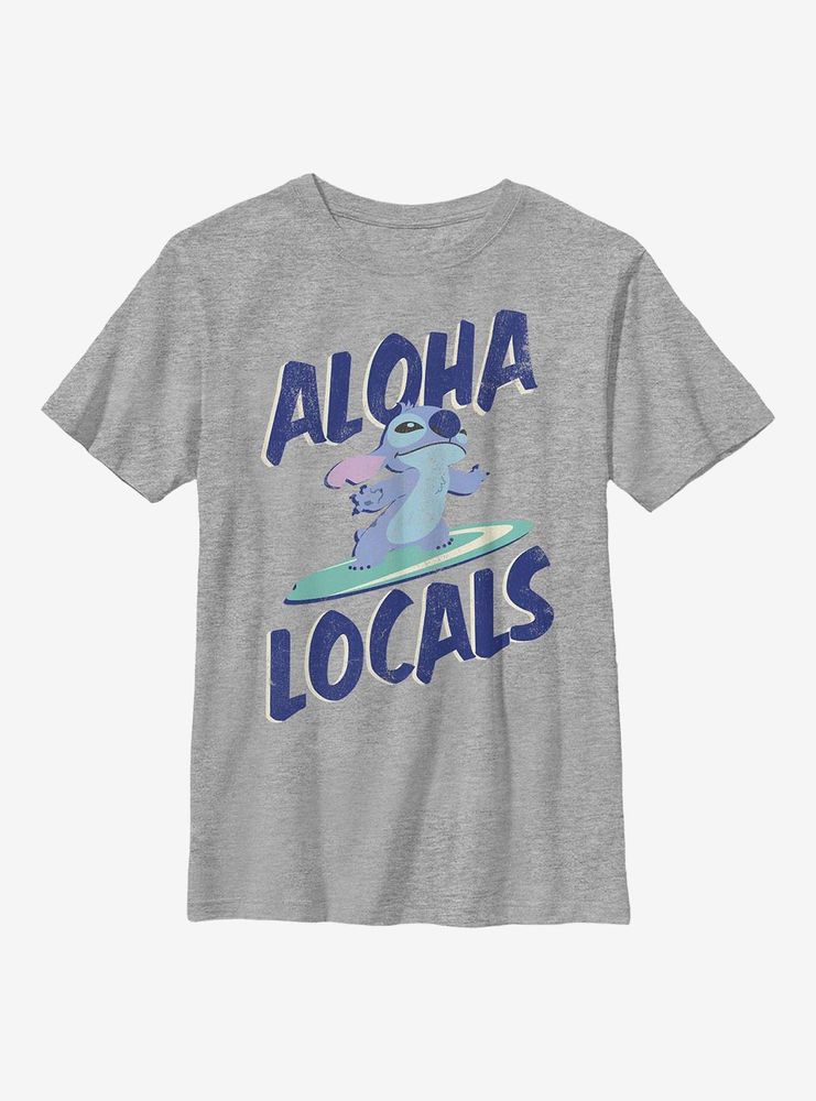 Disney Lilo And Stitch Aloha Locals Youth T-Shirt