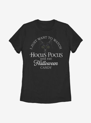 Disney Hocus Pocus Halloween Candy Rather Be Womens T-Shirt