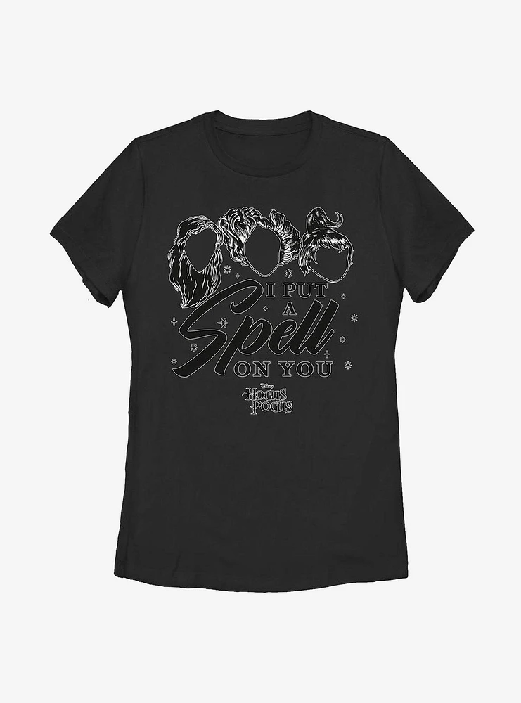 Disney Hocus Pocus Sisters Spell On You Womens T-Shirt