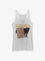 Disney Hocus Pocus Binx And Book Womens Tank Top