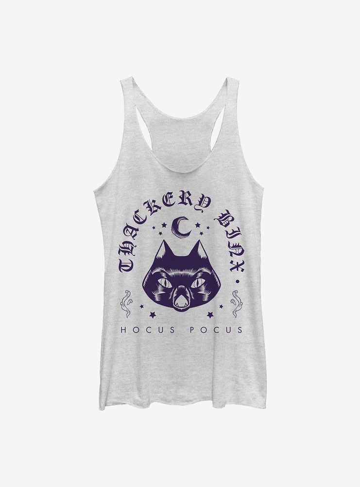 Disney Hocus Pocus Binx Tombstone Womens Tank Top