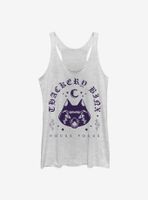 Disney Hocus Pocus Binx Tombstone Womens Tank Top