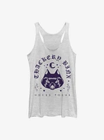 Disney Hocus Pocus Binx Tombstone Womens Tank Top