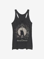 Disney Hocus Pocus Black Flame Womens Tank Top