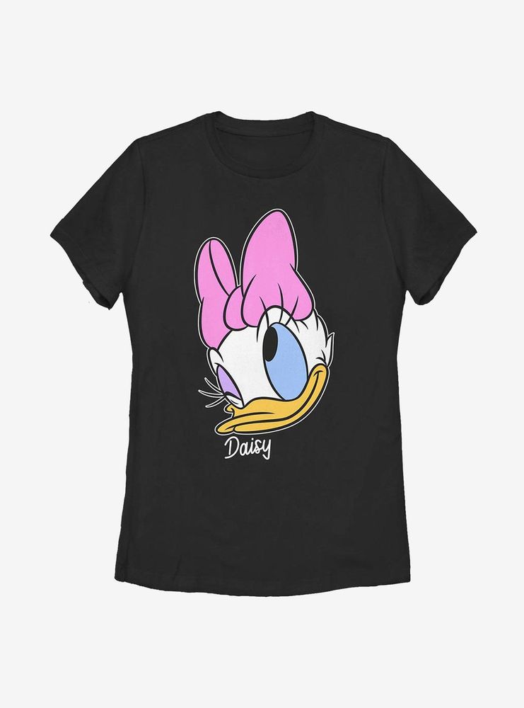 Boxlunch Disney Daisy Duck Classic Big Face Womens T-Shirt