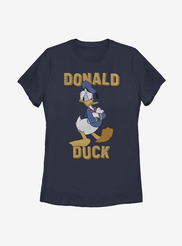 Disney Donald Duck Rage Womens T-Shirt