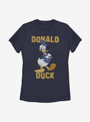 Disney Donald Duck Rage Womens T-Shirt