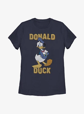 Disney Donald Duck Rage Womens T-Shirt