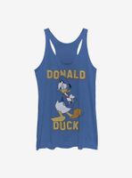 Disney Donald Duck Rage Womens Tank Top