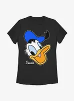 Disney Donald Duck Big Face Womens T-Shirt